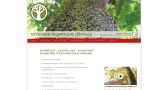 Desktop Screenshot of baumpflege.com